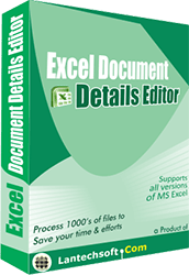 Excel Document Properties Editor