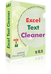 Excel Text Cleaner is useful excel addin meant to clean Excel files data.