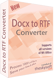 DOCX TO RTF Converter DOCX TO RTF Converter