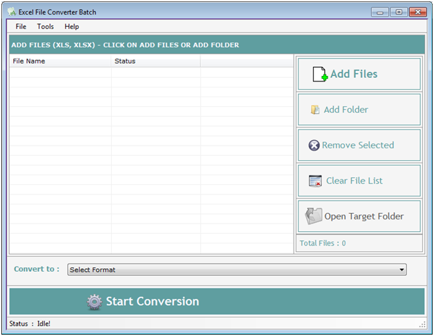 Excel File Converter Batch