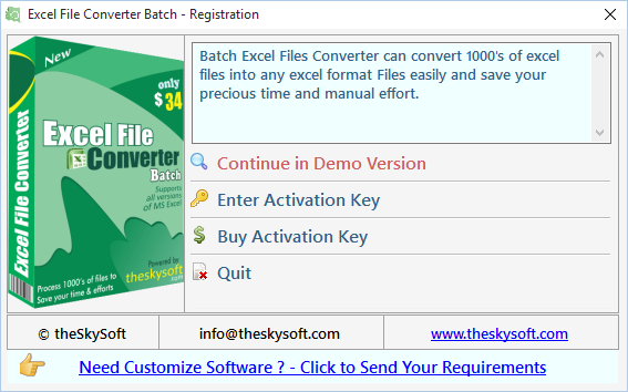 Excel File Converter Batch