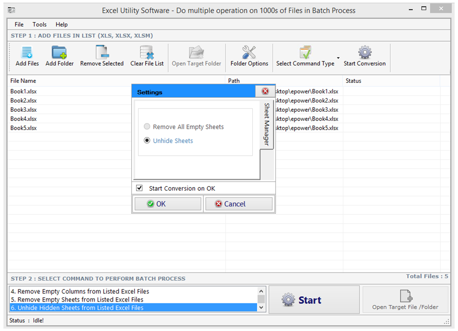 Excel Utility Software