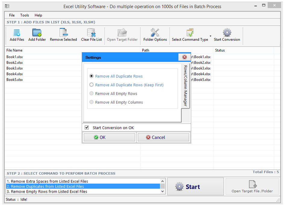 Excel Utility Software