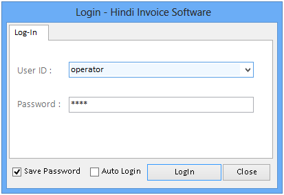 Hindi Invoice Software