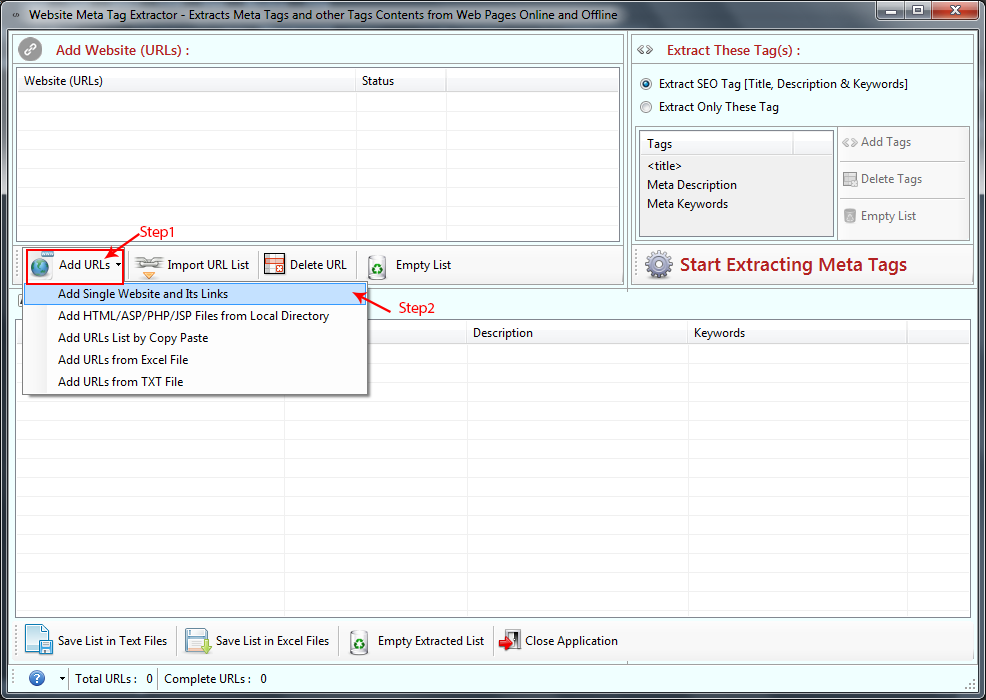 Website Meta Tag Extractor Website Meta Tag Extractor