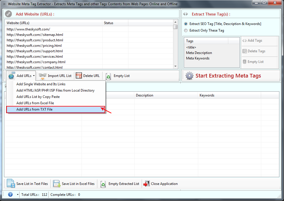 Website Meta Tag Extractor Website Meta Tag Extractor