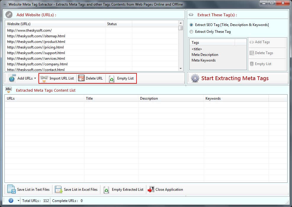 Website Meta Tag Extractor Website Meta Tag Extractor