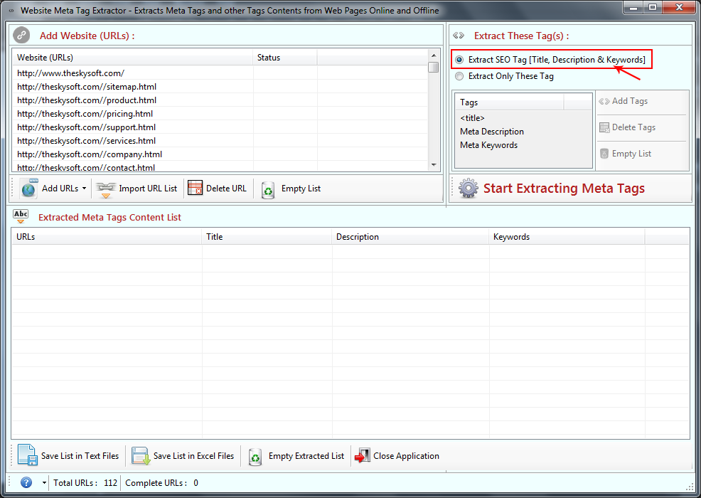 Website Meta Tag Extractor Website Meta Tag Extractor