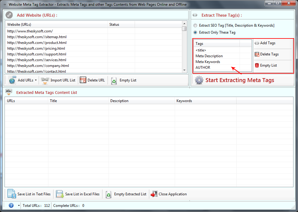 Website Meta Tag Extractor Website Meta Tag Extractor
