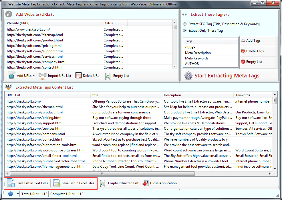 Website Meta Tag Extractor Website Meta Tag Extractor