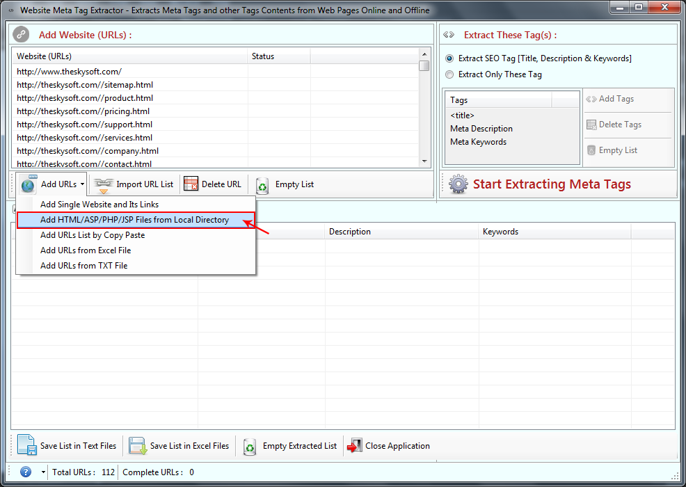 Website Meta Tag Extractor Website Meta Tag Extractor