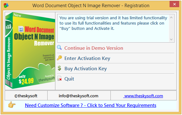 Word Document Object Image Remover