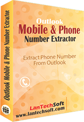 Outlook Phone Number Extractor screenshot