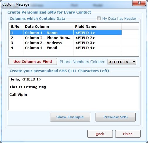 Bulk SMS Caster Professional