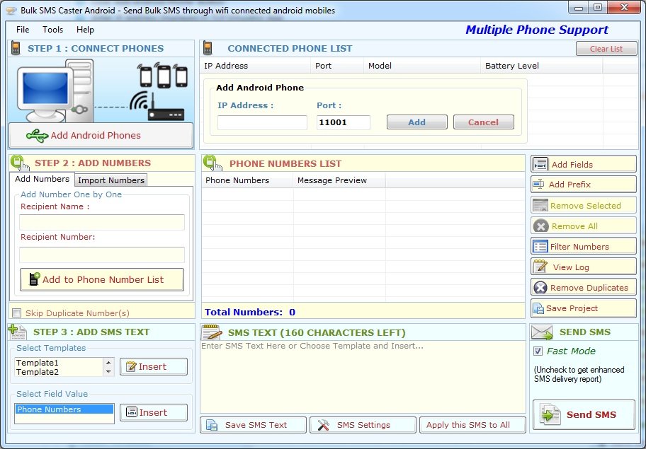 Bulk SMS Caster Professional Bulk SMS Caster Professional