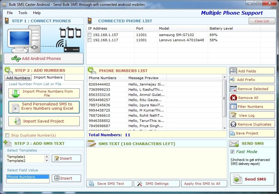 Bulk SMS Caster Professional Bulk SMS Caster Professional