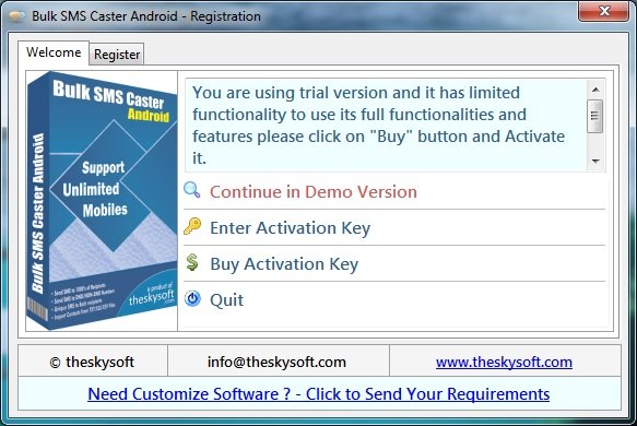 Bulk SMS Caster Professional Bulk SMS Caster Professional