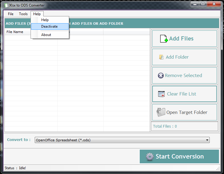 Xlsx to ODS Converter Xlsx to ODS Converter