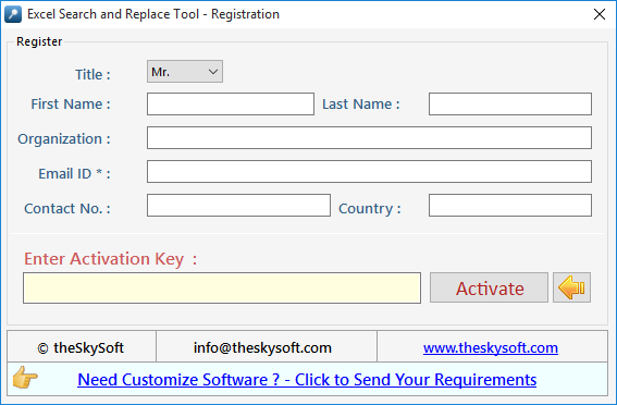 Excel Search and Replace Tool Excel Search and Replace Tool