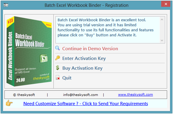 Batch Excel Workbook Binder