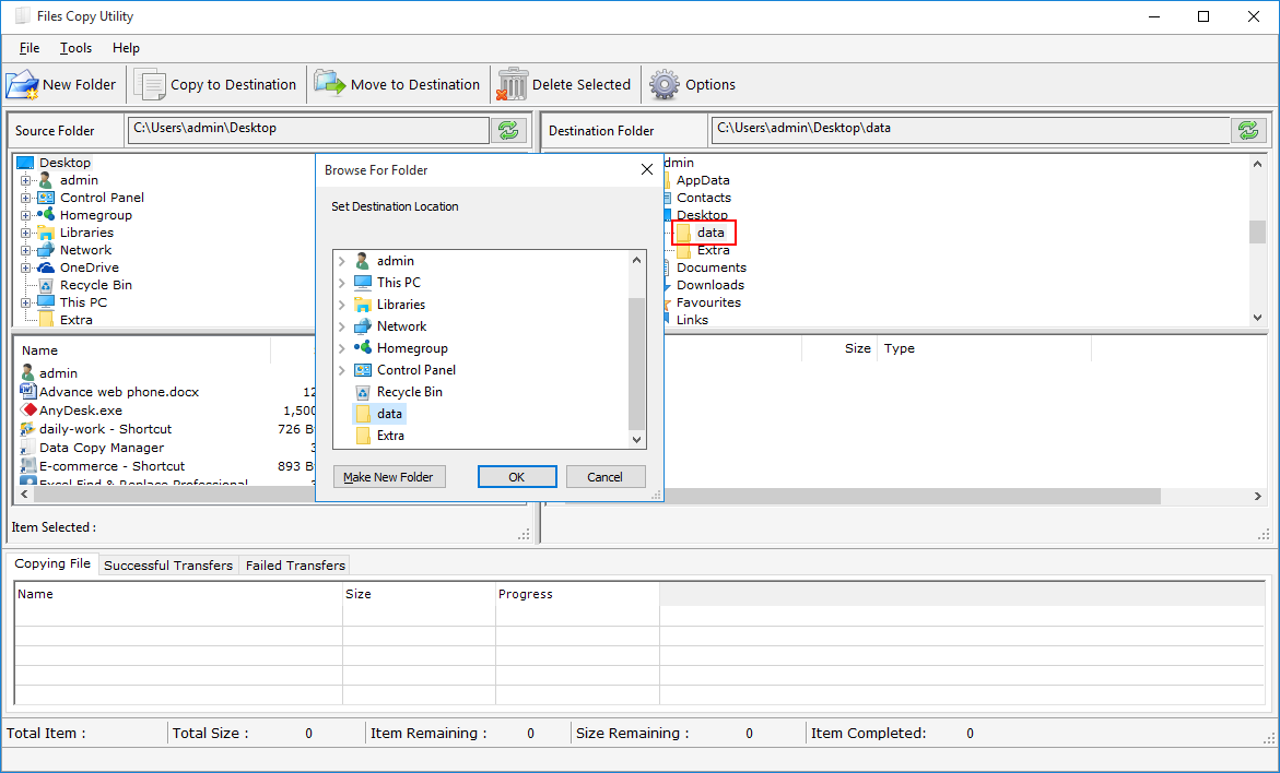 File Copy Utility File Copy Utility