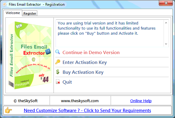 Files Email Extractor Files Email Extractor