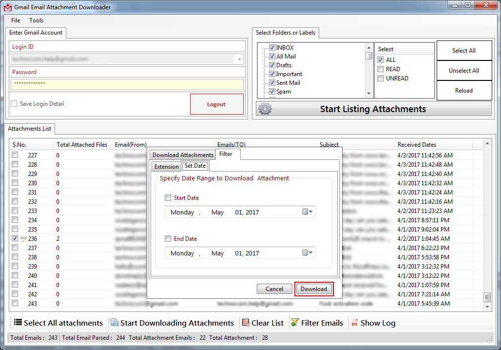 Gmail Email Attachment Downloader Gmail Email Attachment Downloader