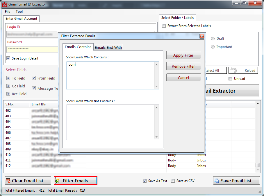 Gmail Email ID Extractor Gmail Email ID Extractor