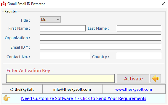 Gmail Email ID Extractor