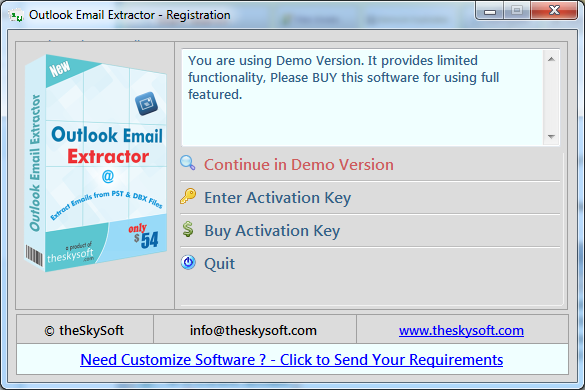 Outlook Email Extractor