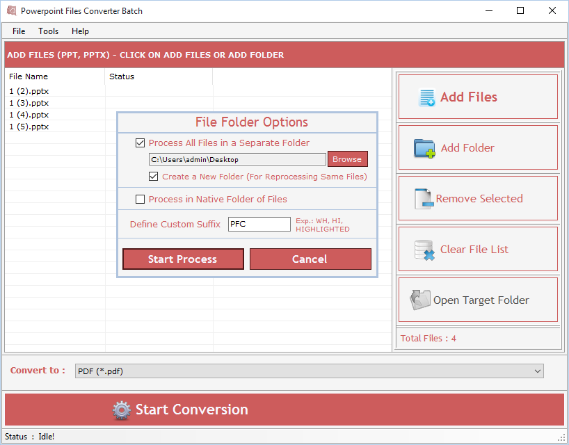 Power Point File Converter