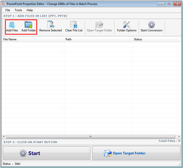 PowerPoint Document Properties Editor PowerPoint Document Properties Editor