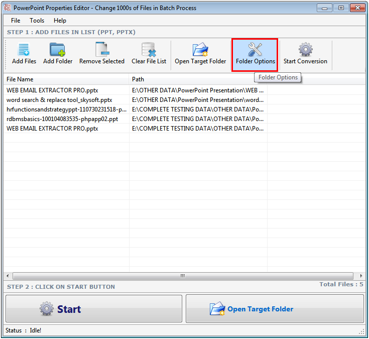 PowerPoint Document Properties Editor PowerPoint Document Properties Editor