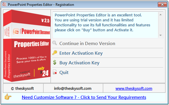 PowerPoint Document Properties Editor PowerPoint Document Properties Editor