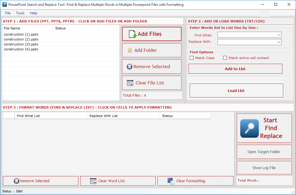 Powerpoint Search and Replace Tool powerpoint search and replace