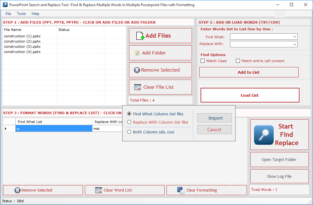 Powerpoint Search and Replace Tool powerpoint search and replace