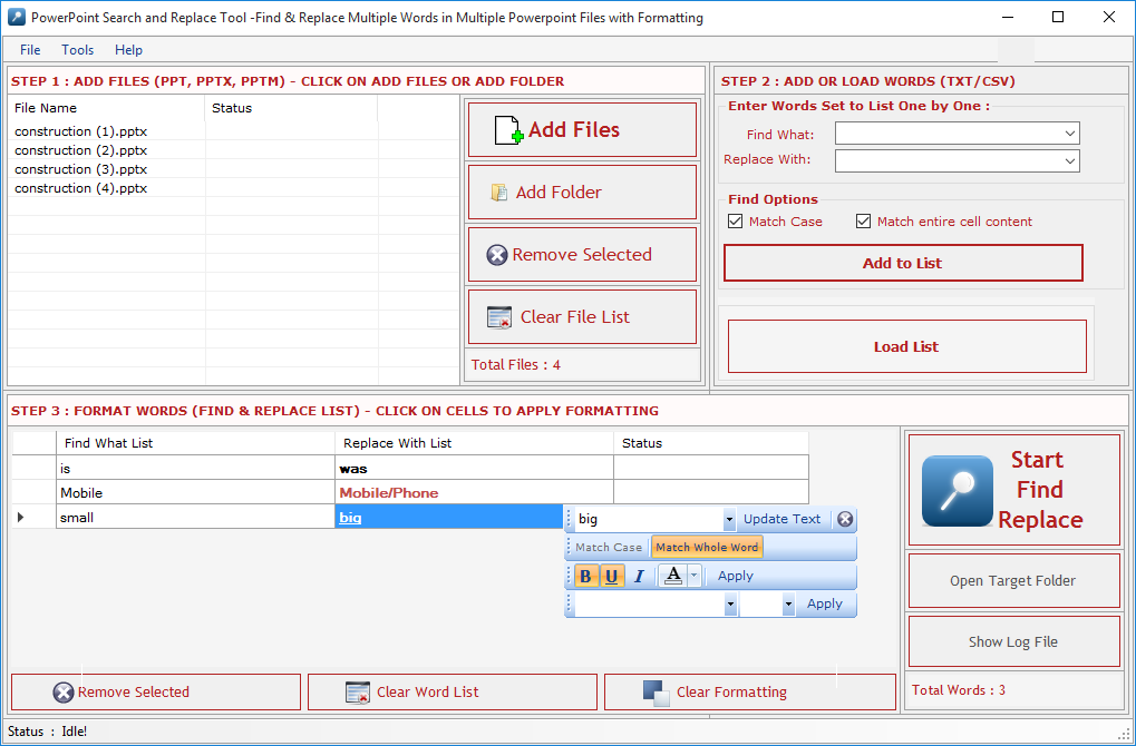 Powerpoint Search and Replace Tool powerpoint search and replace