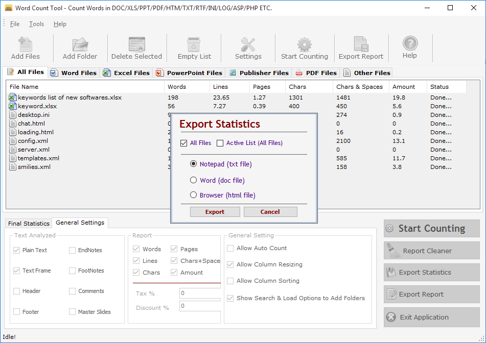Word Count Tool Word Count Tool