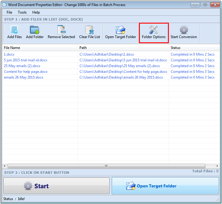 Word Document Properties Editor Word Document Properties Editor